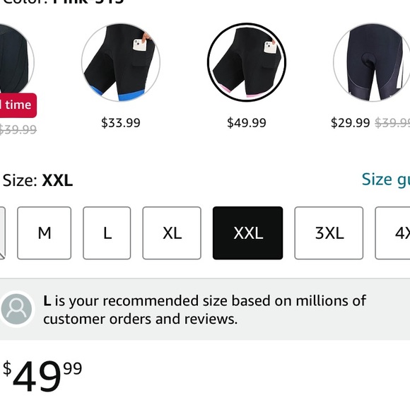 BEROY CYCLING SHORTS PADDED SEAT BLACK AND RETRO STRIPED 2XL ladies like new - Picture 6 of 8